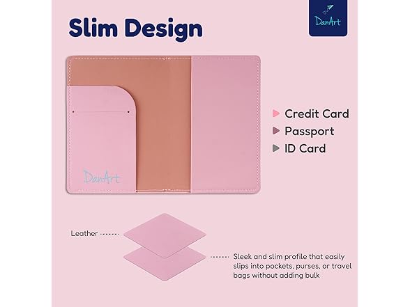 DanArt Passport Protector Sleeve