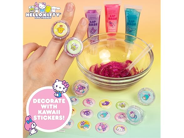 Horizon Group USA Sanrio Hello Kitty Lip Gloss Making Kit