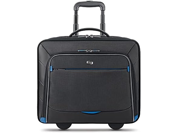 Solo New York Rolling Overnight Laptop Bag - 16 Inch Wheeled Business Case