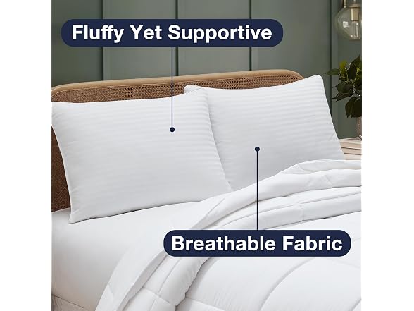 Casual Living Down Alternative Pillow, Set of 2
