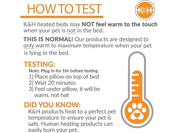 K&H Pet Products Heated Cat Bed