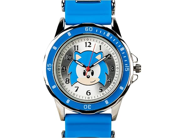 Sonic the Hedgehog Kids Analog Watch, Blue Strap