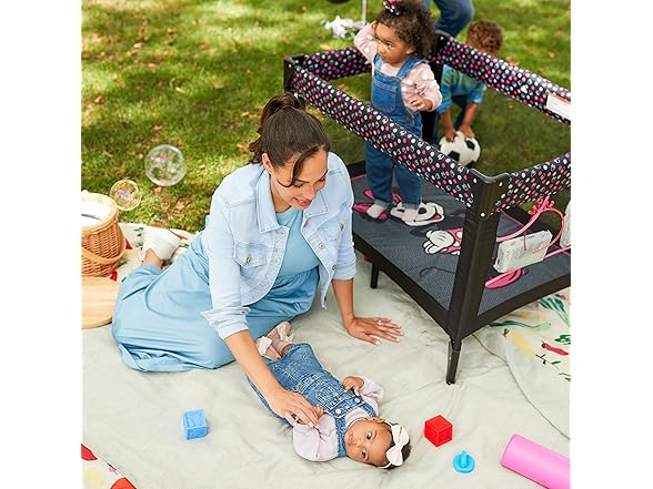 Disney Baby Mickey Play Yard w/Bassinet