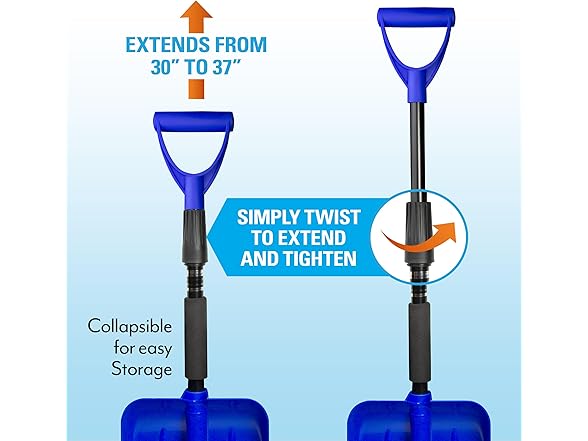 Subzero SubZero 17297 Auto Emergency Shovel with Bonus Ic
