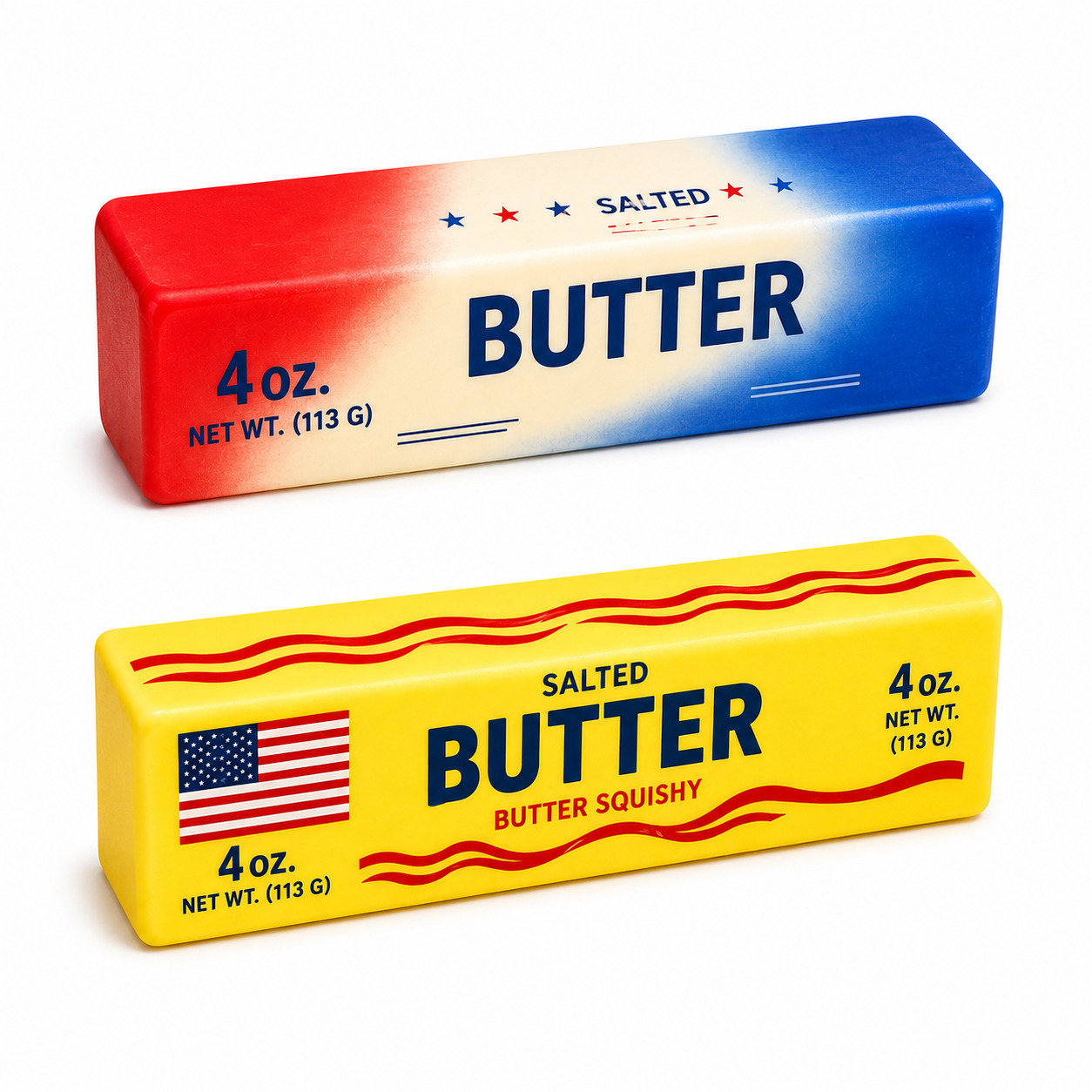 2-Pack Mystery USA Butter Squishy - Gallery 3