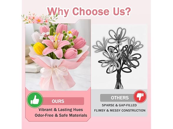 650PCS Pipe Cleaners Craft, Pipe