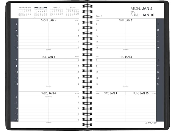 AT-A-GLANCE 2027 Appointment Book Planner