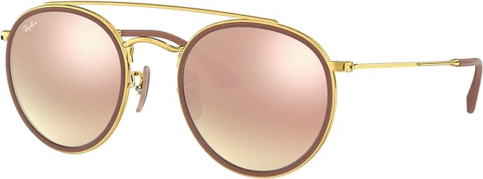 Ray-Ban Rb3647n Double Bridge Round Sunglasses - Gallery 3