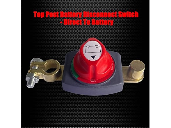 Ampper W1265 Top Post Battery Disconnect Switch