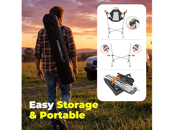 HOMECALL Hammock Camping Chair Footrest