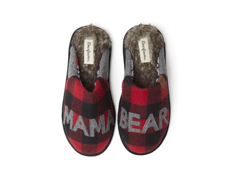 Dearfoams Women's Mama Bear Slippers
