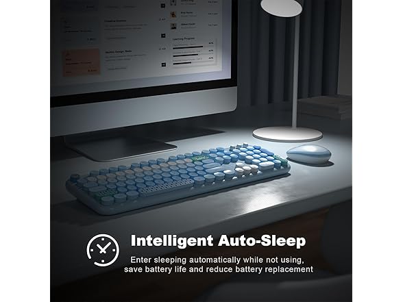 SQMD Wireless Keyboard and Mouse