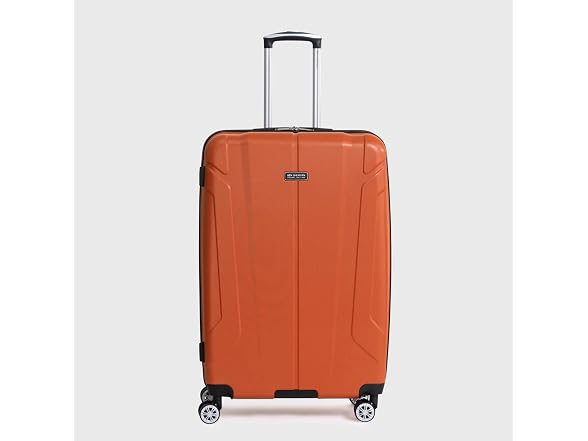 Derby Spinner Travel Upright Luggage, Mandarin, 28-Inch Checked