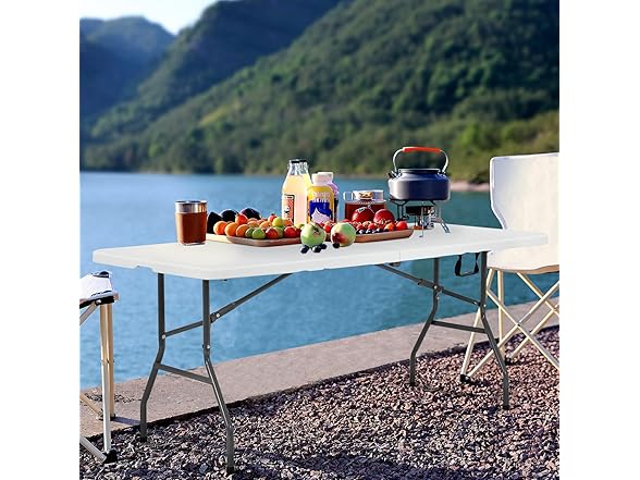PayLessHere Folding Tables Plastic 6ft