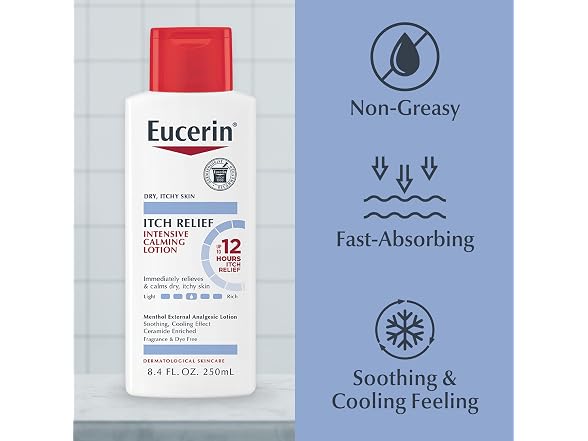 Eucerin Skin Calming Itch Relief Lotion 8.4oz