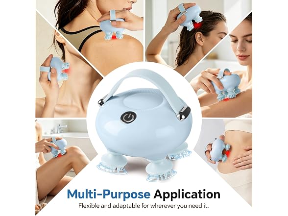 Scalp Massager, Waterproof Head