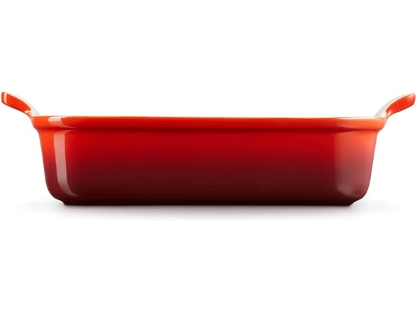 Le Creuset Heritage Rectangular Dish, Stoneware, 26 cm, 2.4 litres, Cerise