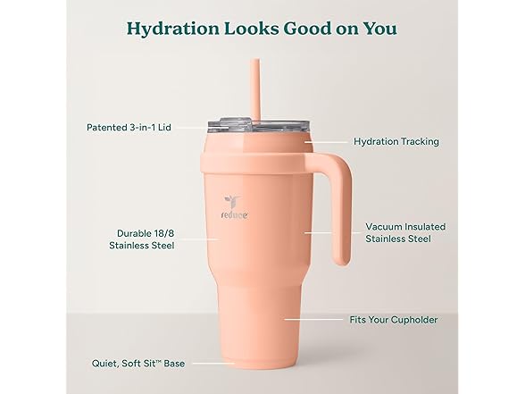 REDUCE 40 oz Stainless Steel Tumbler