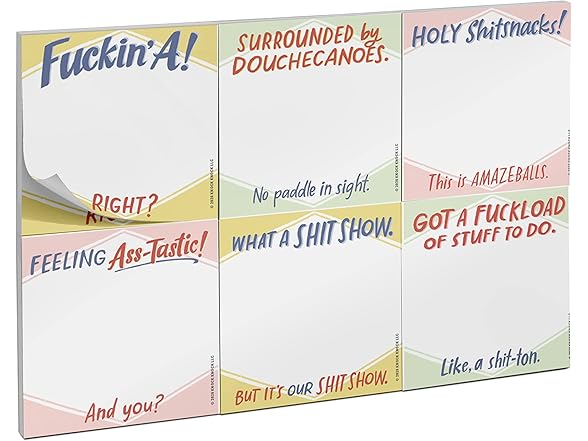 Em & Friends Sticky Notes 6pk
