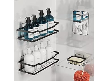 $19.99, Was $49.98, 60% Off! (2 Count) Homeify Bathroom Shower Organizer Set dealfomo