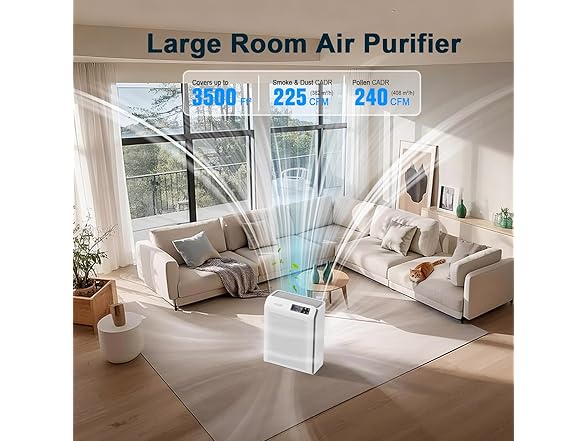MATONC Smart Air Purifier for Home