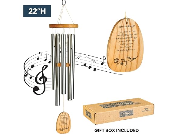 22" Woodstock Reflections Chimes