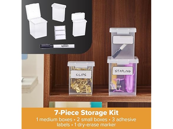 Bostitch Konnect Storage Containers with Lids