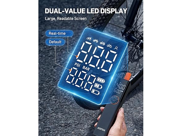 AstroAI L8 Electric Bike Pump