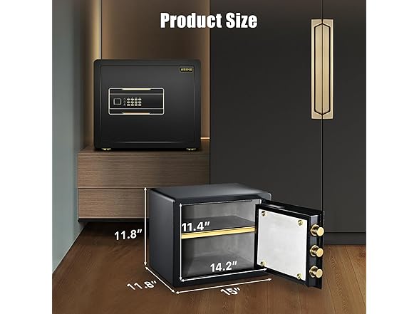 ADIMO Model 35 1.2 Cubic Feet Security Safe
