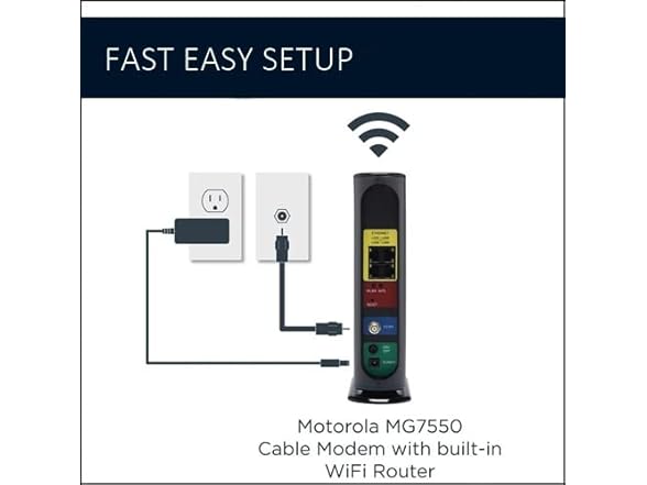Motorola MOTOROLA MG7550 MOTOROLA MG7550 black