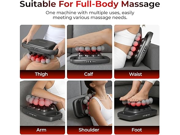 TROWRAP 20 Head Massage Gun Set