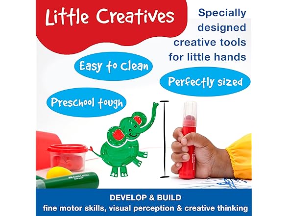 Faber-Castell Little Creatives ArtPlay Set: 15 Piece Toddler Art Set