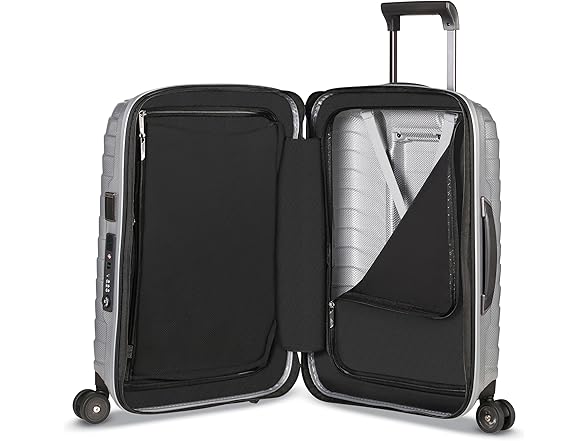 Samsonite Proxis Global Carry-On Hardside Luggage, Silver