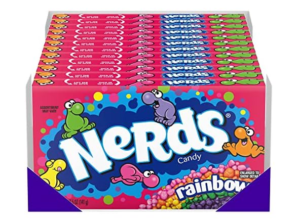 NERDS Rainbow Theater Box Candy, 5 oz