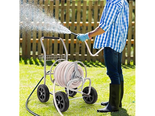 VEVOR Hose Reel Cart - 250 ft Hose