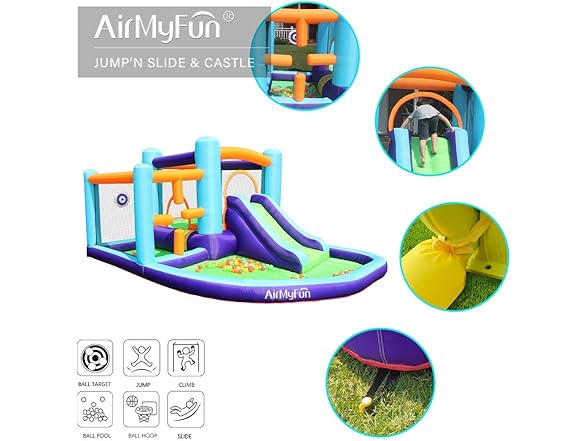 AirMyFun Inflatable Bounce House