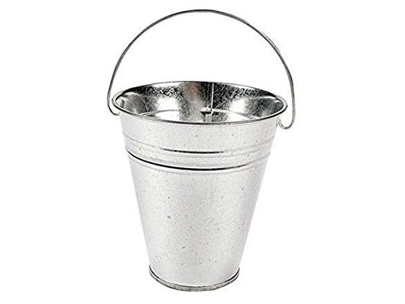 Fun Express Galvanized Metal Bucket