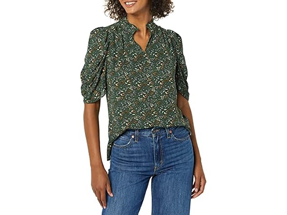 Dark Green Floral