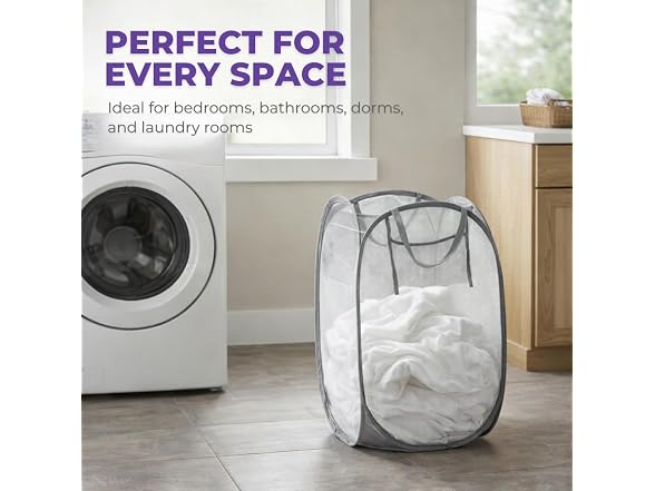 Laundry 360 Mesh Pop Up Laundry Hamper