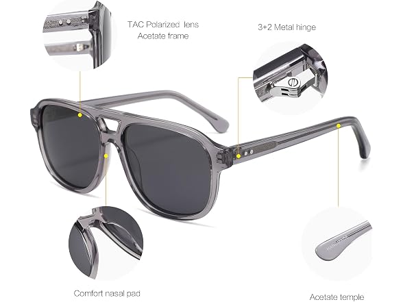 Tucci Italy Cavalier Sunglasses