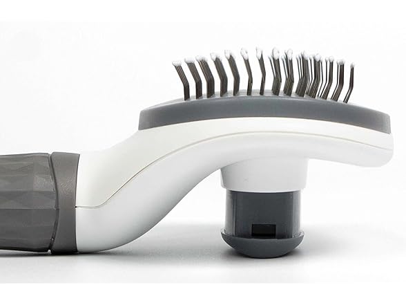 Generic Pet Hair Removal Comb Grey