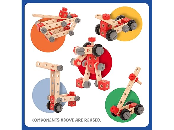 WORKPRO Wooden Workbench Kit Kids Tool Bench