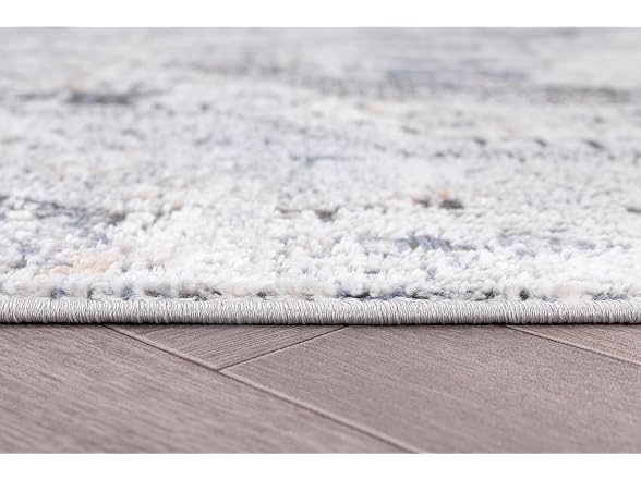 L'Baiet Anna Grey Oriental 2x6 Runner Rug