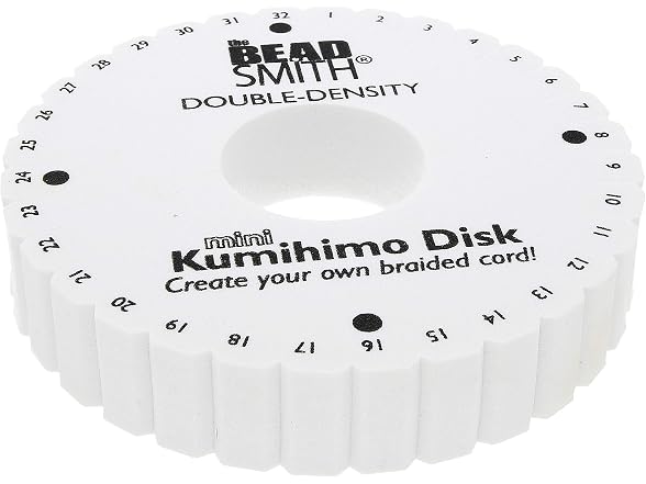 Beadsmith Round Kumihimo Disk 4.25" 10-Pk