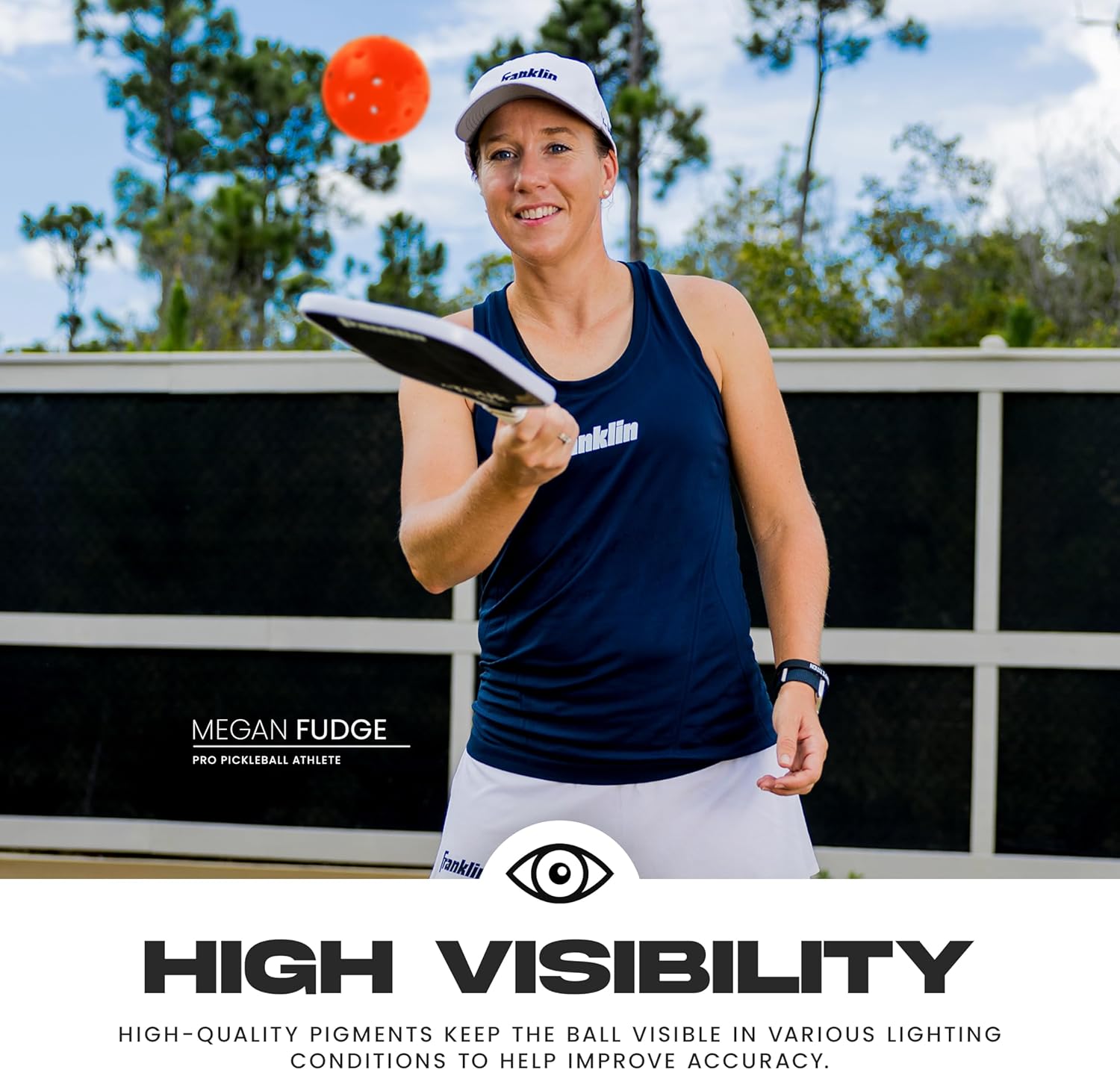 Franklin Sports X-40 Outdoor Pickleballs - Ember - 12PK - Gallery 13