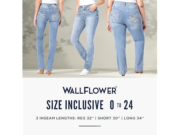 WallFlower Women's Jean Betsy (14L)