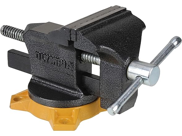 4" Bench Vise Gray