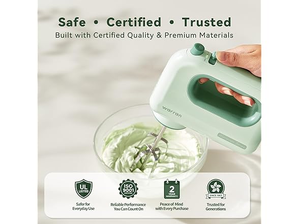 WARRAN Electric Hand Mixer