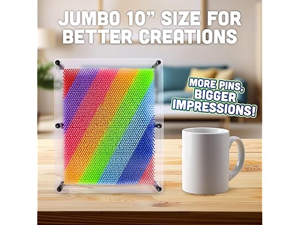 Sunny Days Entertainment Toymendous Rainbow Pin Art