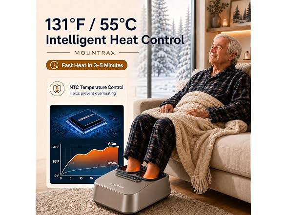 MOUNTRAX Foot Massager with Heat